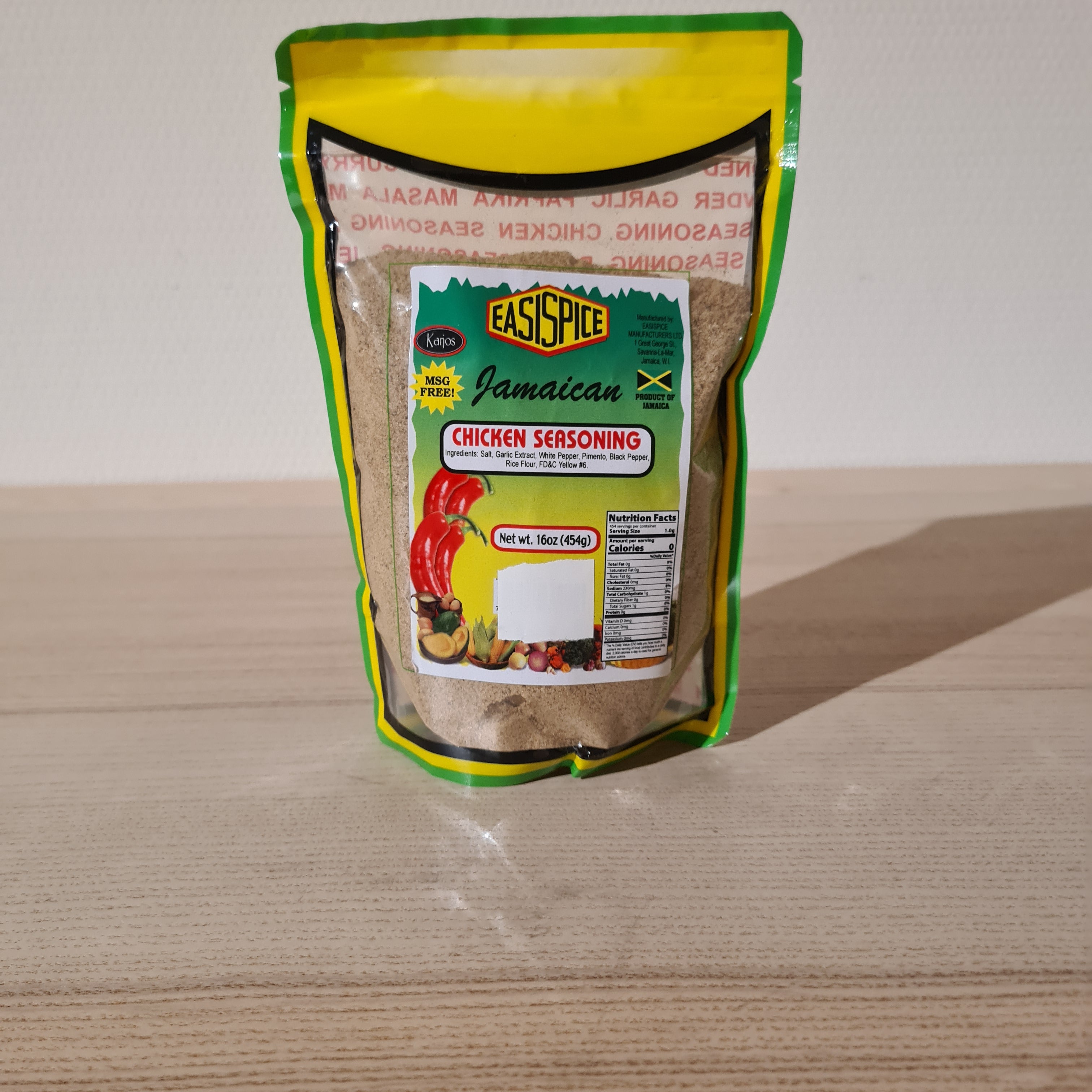 EasiSpice Jamaican Chicken Seasoning 454g