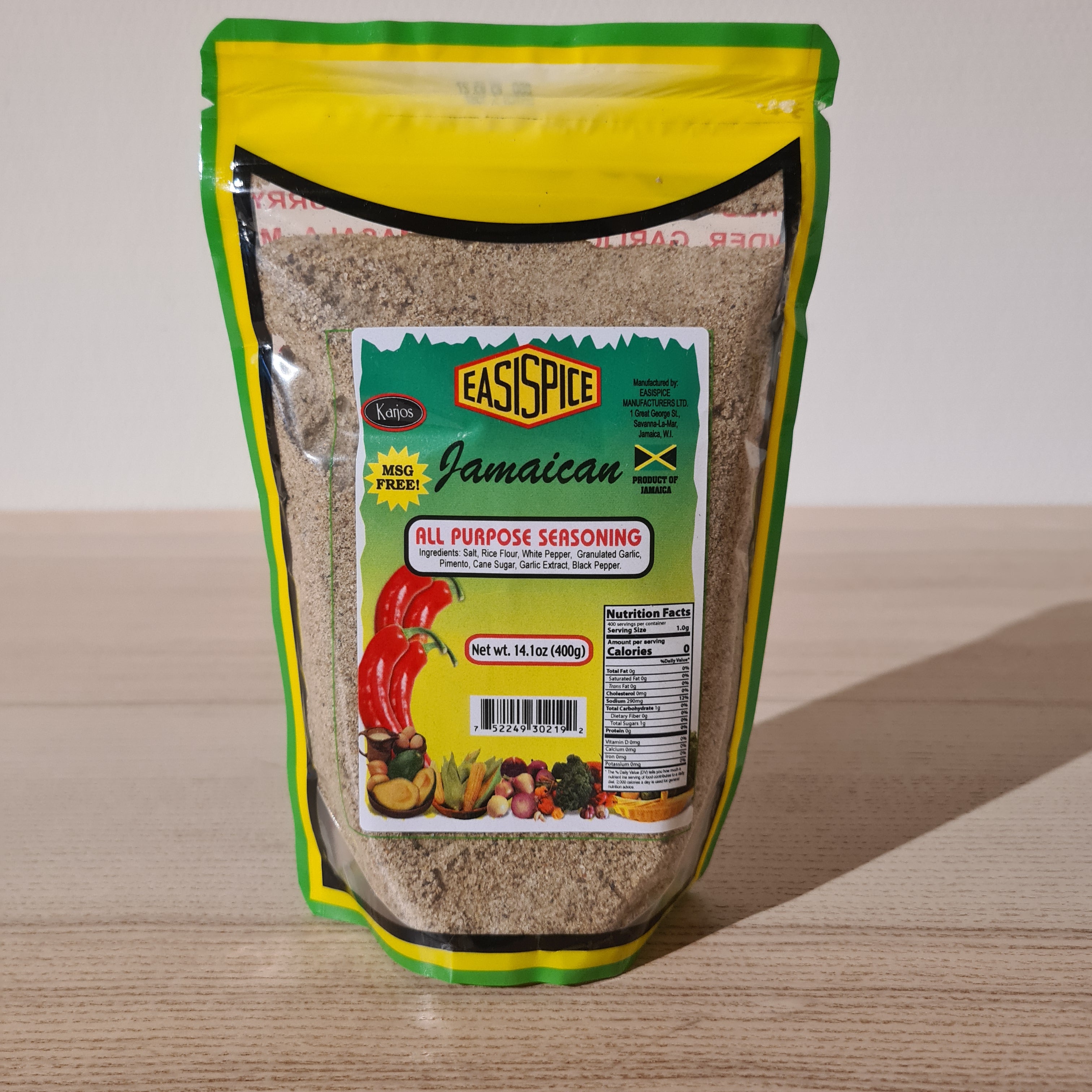 EasiSpice Jamaican All Purpose Seasoning 400g