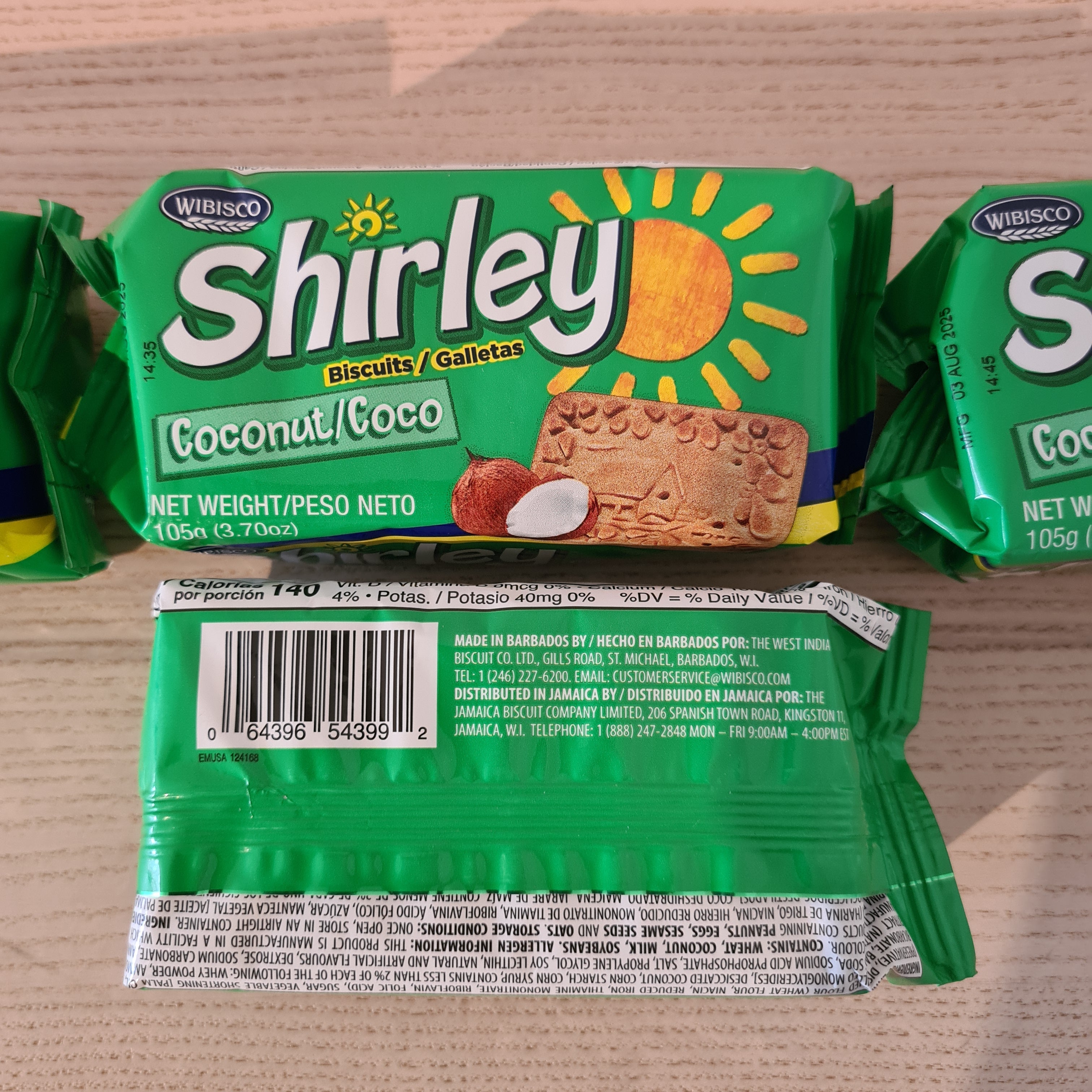 Shirley Biscuits Coconut